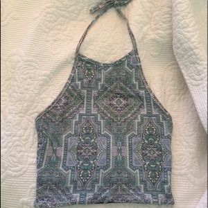 Pacsun reversible halter top